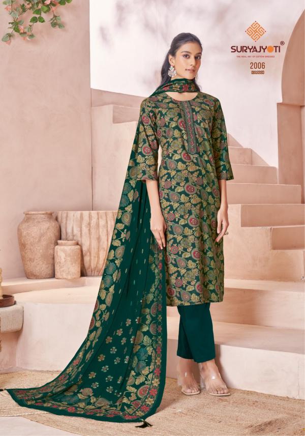 Suryajyoti Pariza Vol-2 – Kurti Pant With Dupatta